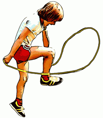 Games with a jump rope